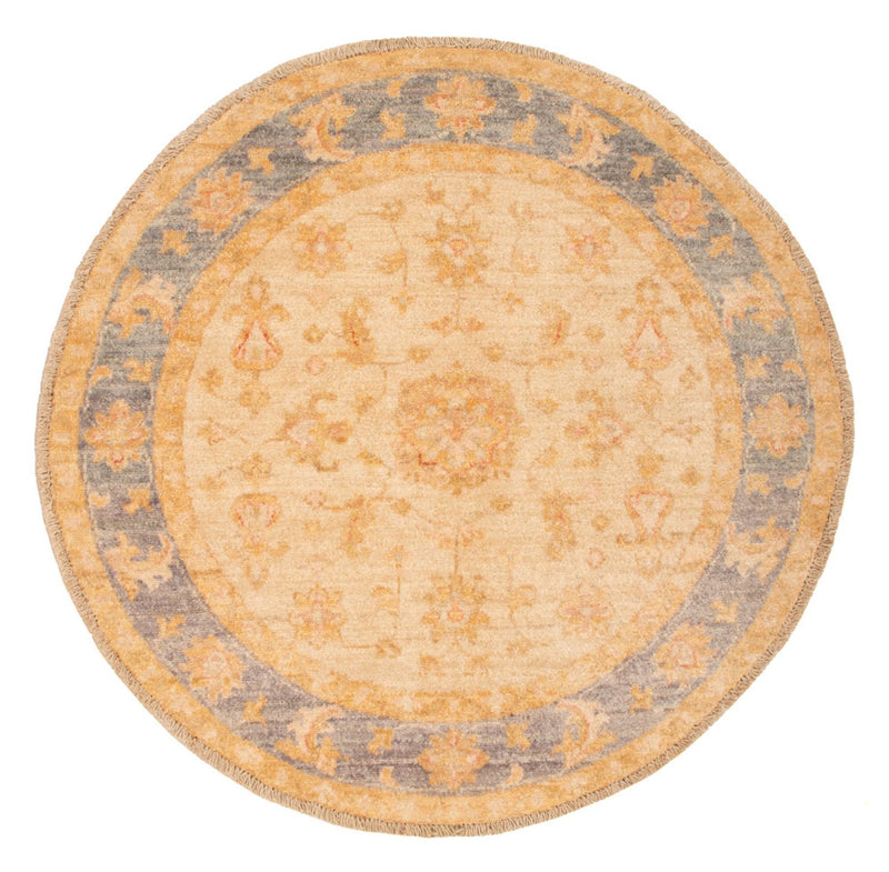 Ziegler Rug round  - 94 x 97 cm - beige