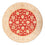 Ziegler Rug round  - 204 x 199 cm - red