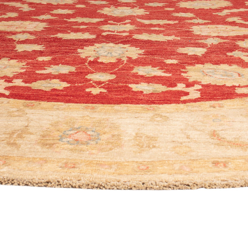 Ziegler Rug round  - 204 x 199 cm - red