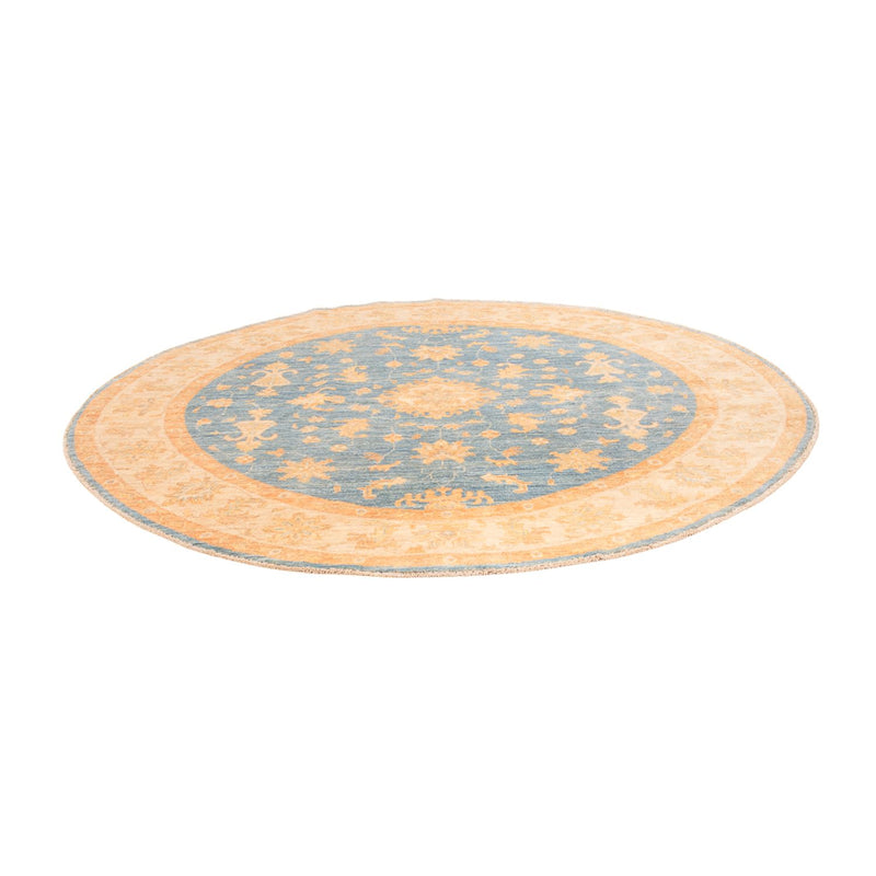 Ziegler Rug round  - 200 x 200 cm - blue