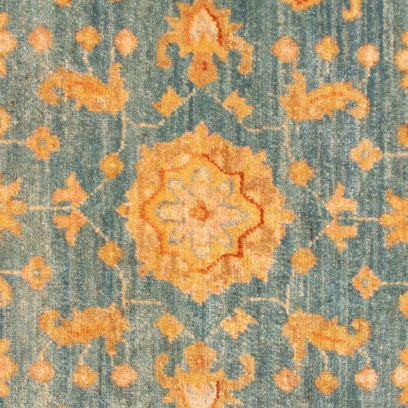 Ziegler Rug round  - 96 x 99 cm - blue