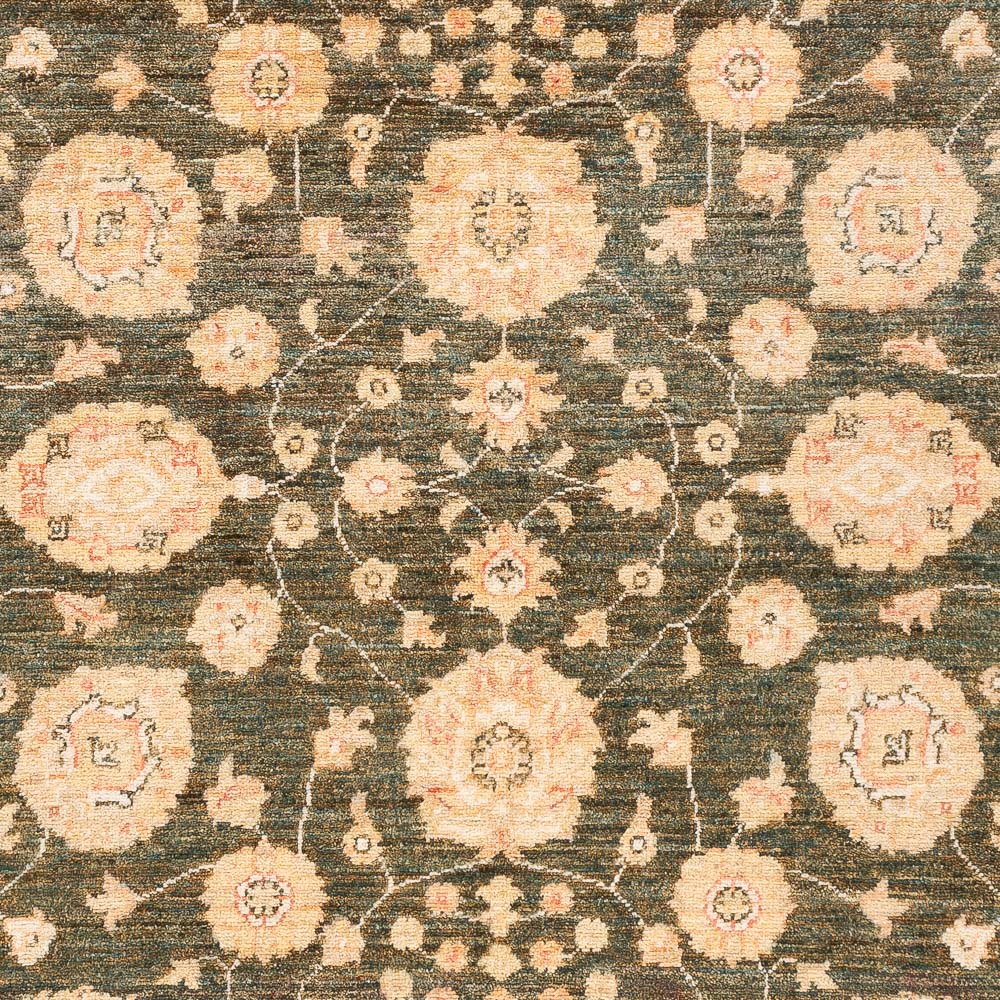 Ziegler Rug - 198 x 154 cm - olive green