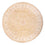 Ziegler Rug round  - 196 x 197 cm - beige