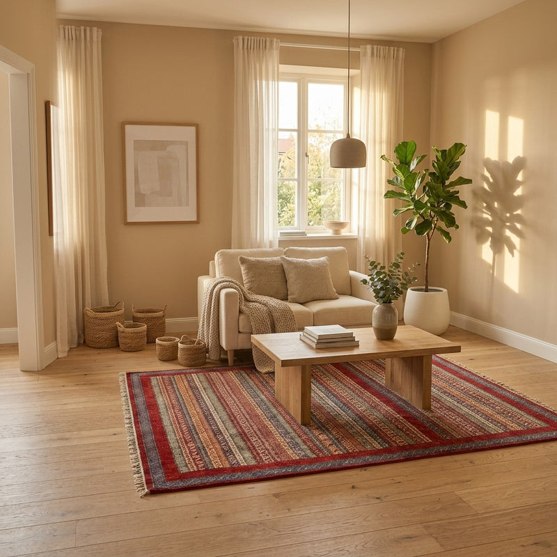 Shal Rug 192x148cm - Oriental Rug