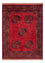 Afghan Rug - Kunduz - 198 x 154 cm - red