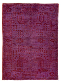 Ziegler Rug - Modern - Vintage/Overdyed - 190 x 131 cm - purple