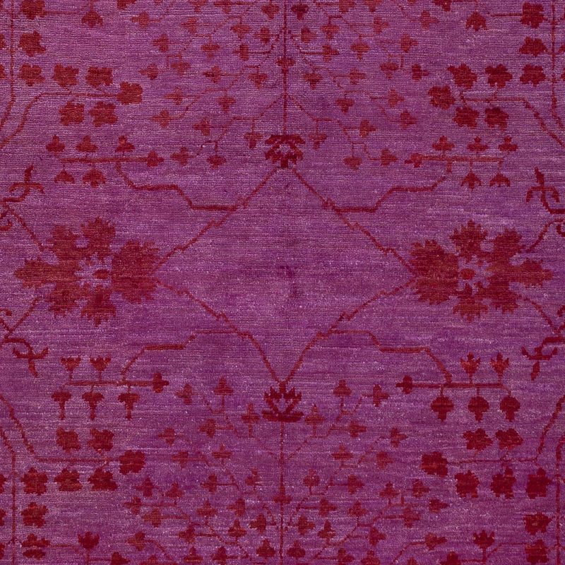 Ziegler Rug - Modern - Vintage/Overdyed - 197 x 139 cm - purple