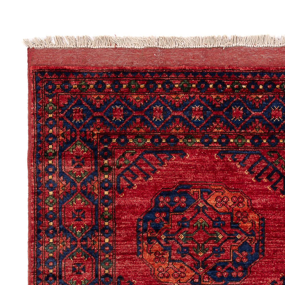 Afghan Rug - Kunduz - 204 x 151 cm - red