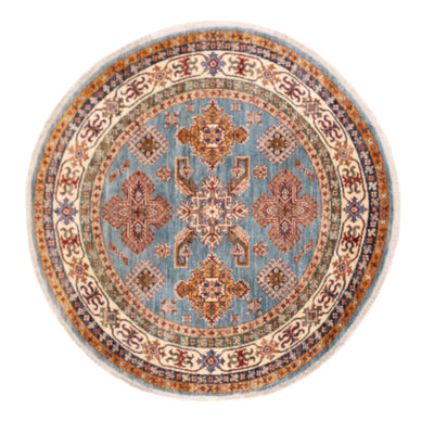 Ziegler Rug - Kazak round  - 148 x 147 cm - blue