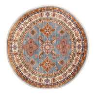 Ziegler Rug - Kazak round  - 148 x 147 cm - blue
