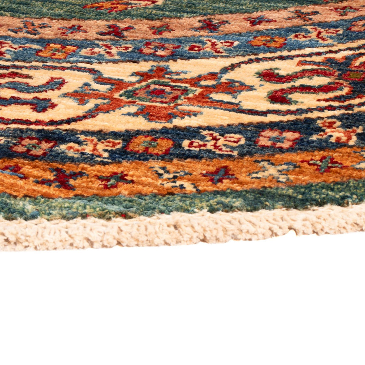 Ziegler Rug - Kazak round  - 151 x 147 cm - green