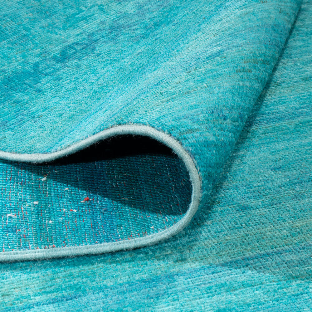 Ziegler Rug - Modern - Vintage/Overdyed - 210 x 153 cm - blue