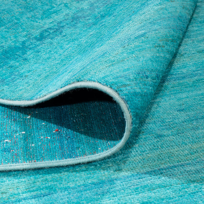 Ziegler Rug - Modern - Vintage/Overdyed - 210 x 153 cm - blue