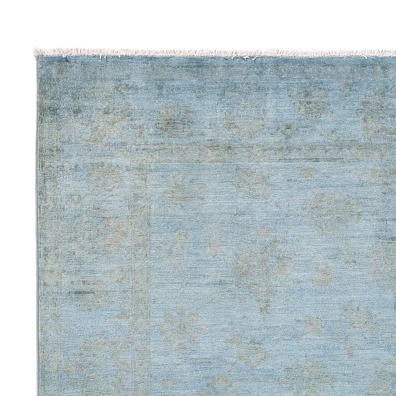 Ziegler Rug - Modern - Vintage/Overdyed - 194 x 149 cm - light blue