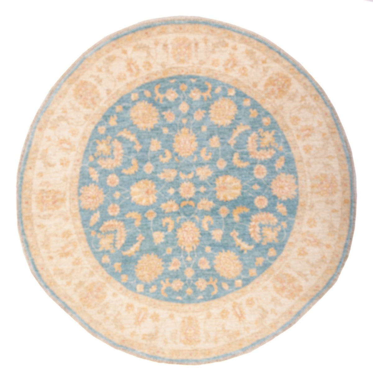 Ziegler Rug round  - 148 x 147 cm - blue