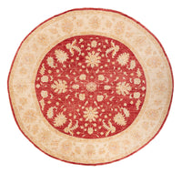 Ziegler Rug round  - 252 x 250 cm - red