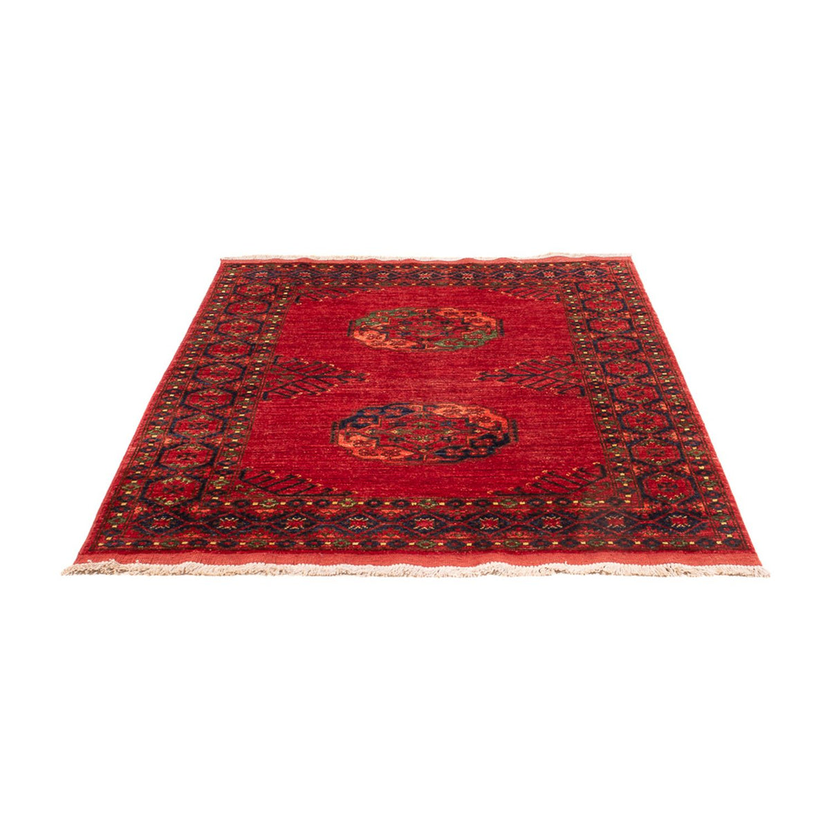 Afghan Rug - 181 x 122 cm - red