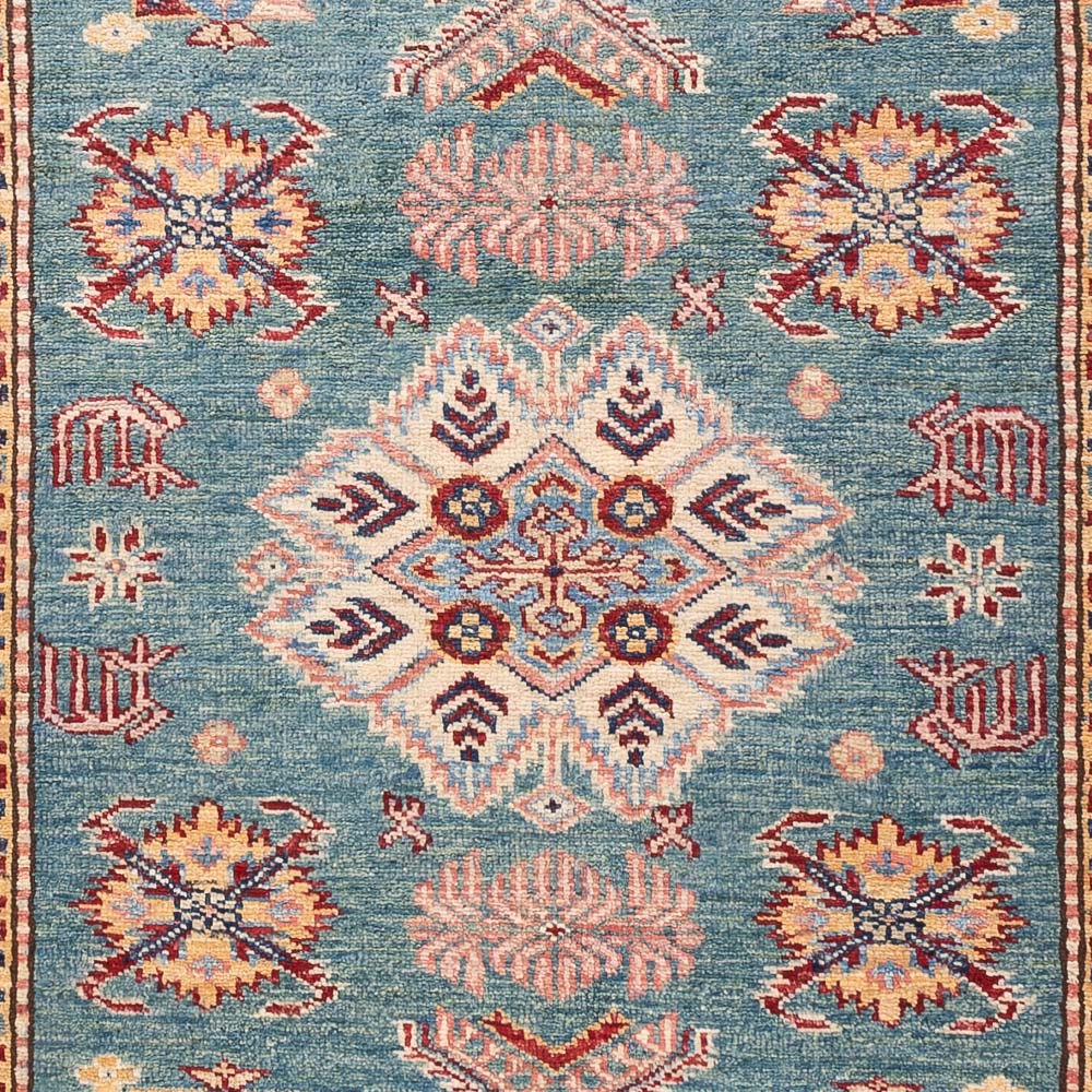 Ziegler Rug - Kazak - Royal - 183 x 121 cm - sea green