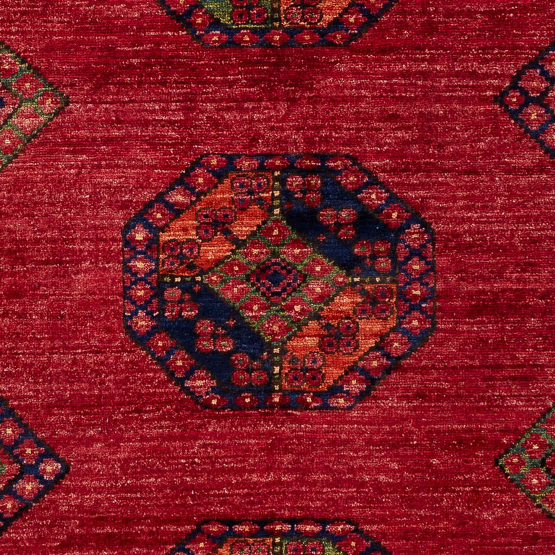 Afghan Rug - 180 x 121 cm - red