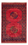 Afghan Rug 122x182cm - Oriental Rug - Rectangle / Red / 122 x 182 cm Rectangle
