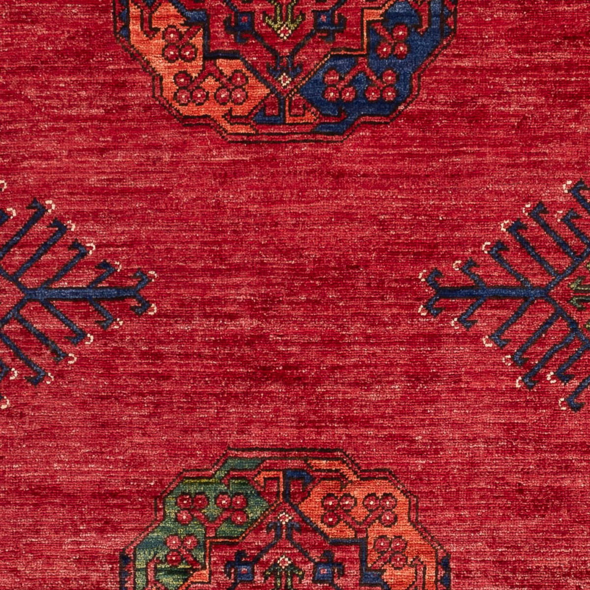 Afghan Rug - 182 x 122 cm - red