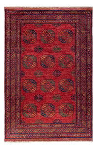 Afghan Rug - Kunduz - 307 x 207 cm - red