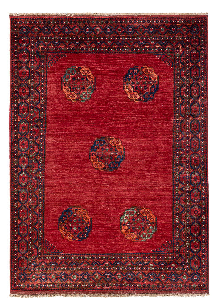 Afghan Rug - Kunduz - 291 x 212 cm - red