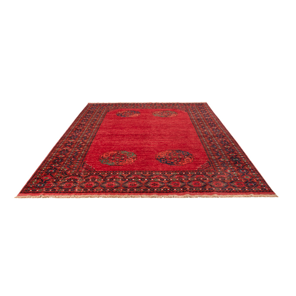 Afghan Rug - Kunduz - 294 x 203 cm - red