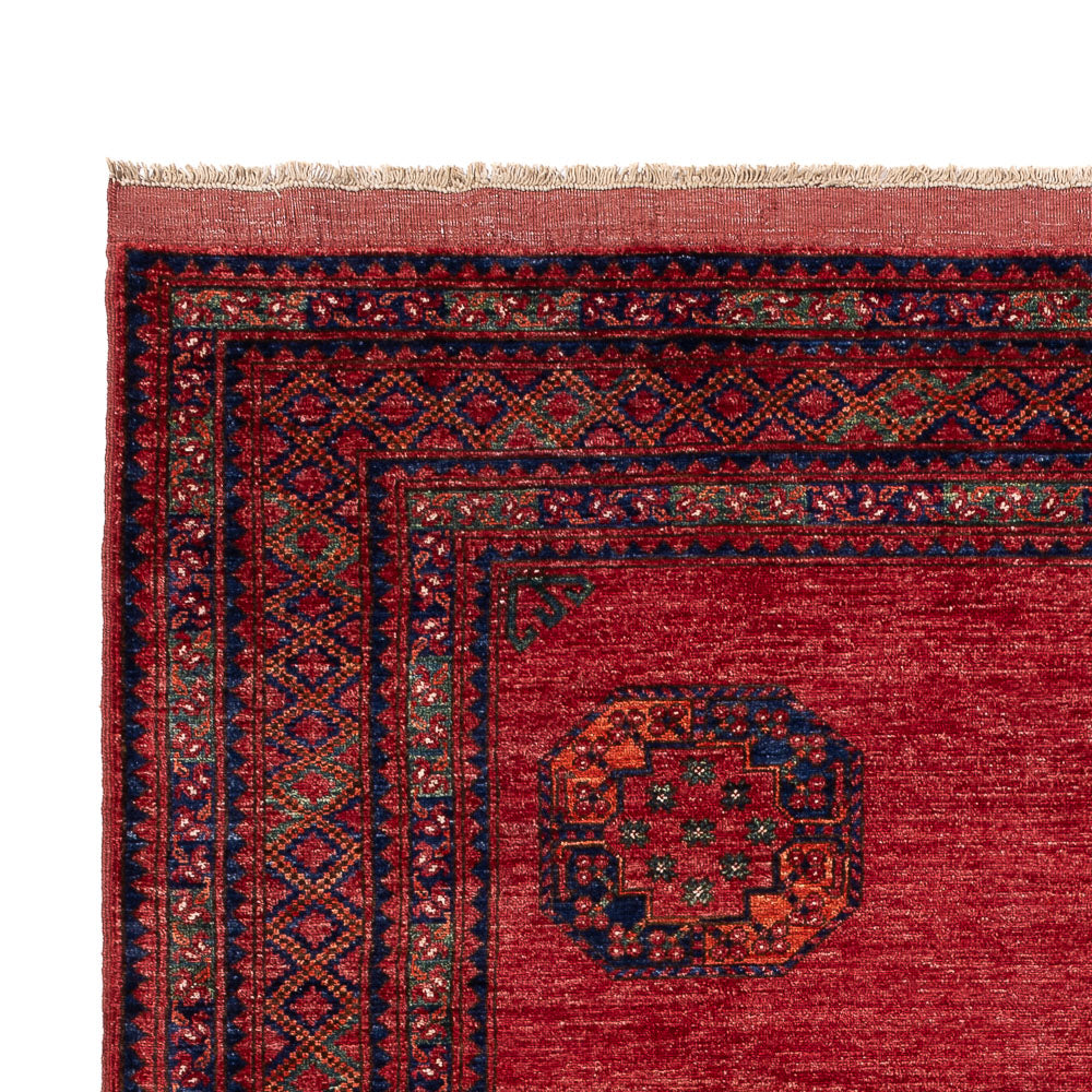 Afghan Rug - Kunduz - 294 x 206 cm - red