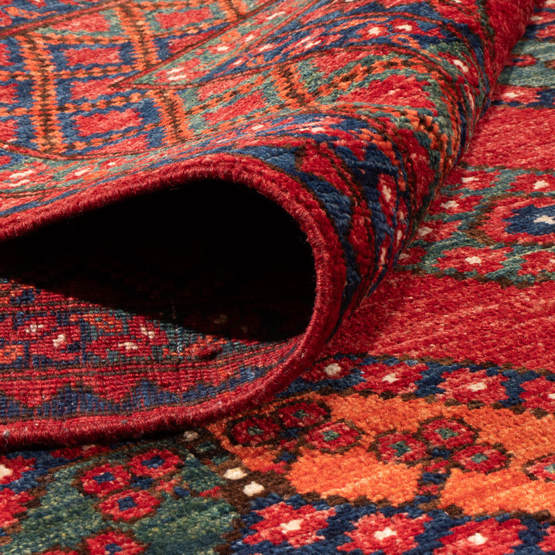 Afghan Rug - Kunduz - 297 x 207 cm - red