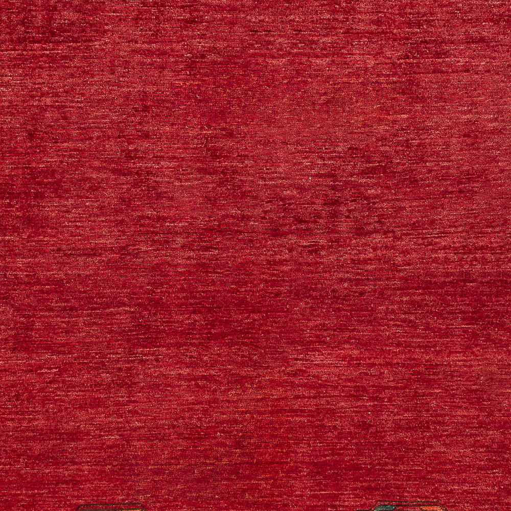 Afghan Rug - Kunduz - 288 x 216 cm - red