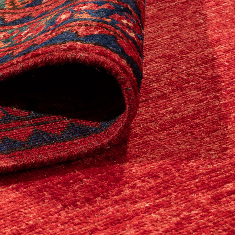 Afghan Rug - Kunduz - 302 x 203 cm - red