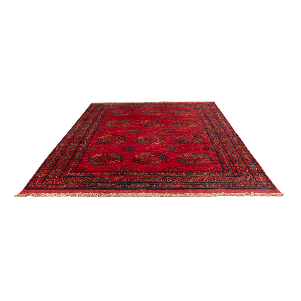 Afghan Rug - Kunduz - 298 x 201 cm - red