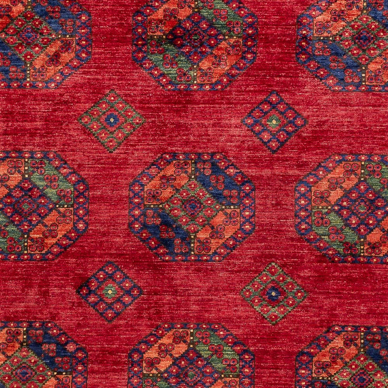 Afghan Rug - Kunduz - 301 x 200 cm - red