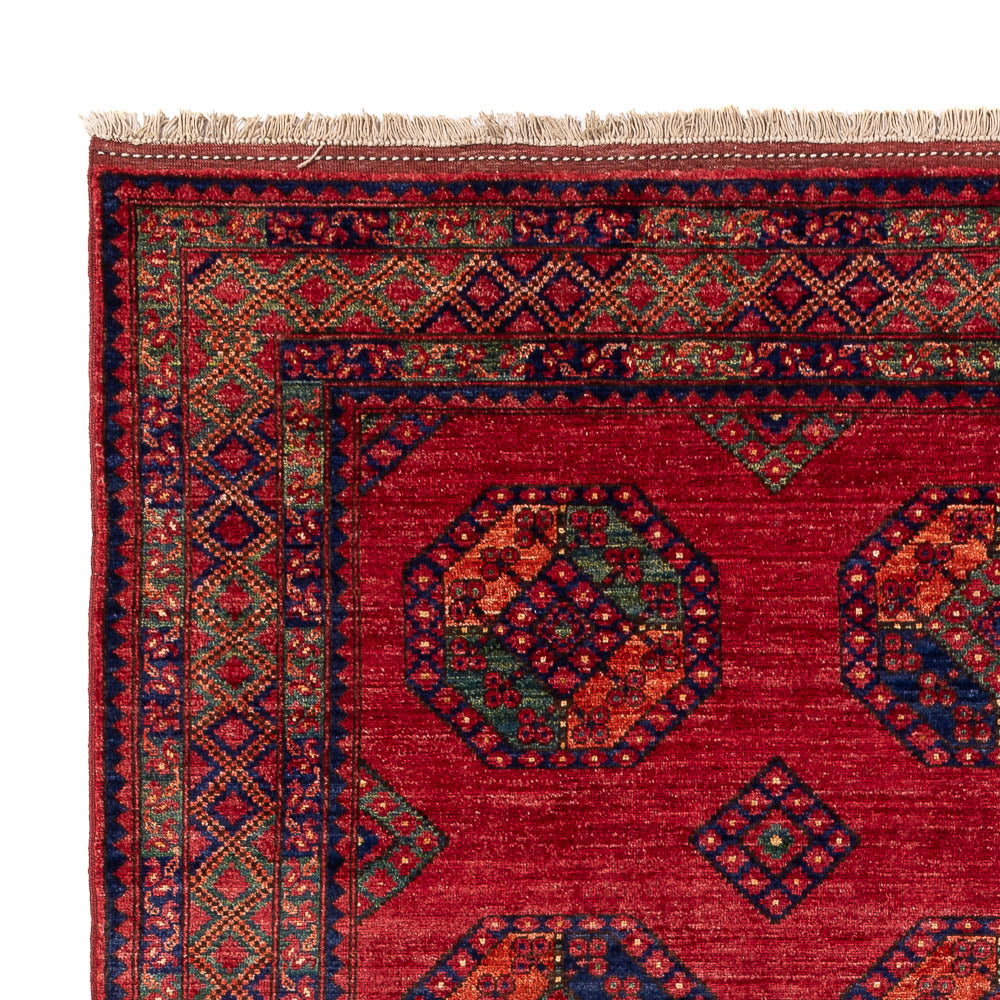 Afghan Rug - Kunduz - 300 x 206 cm - red