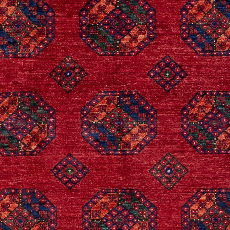 Afghan Rug - Kunduz - 310 x 206 cm - red