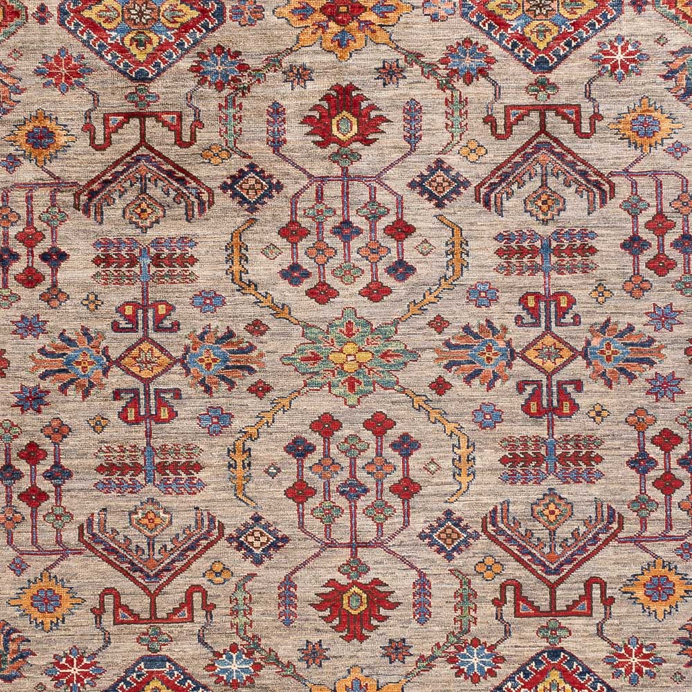 Ziegler Rug - Kazak - 301 x 203 cm - dark beige
