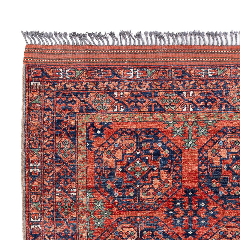 Afghan Rug - Kunduz - 298 x 205 cm - light red