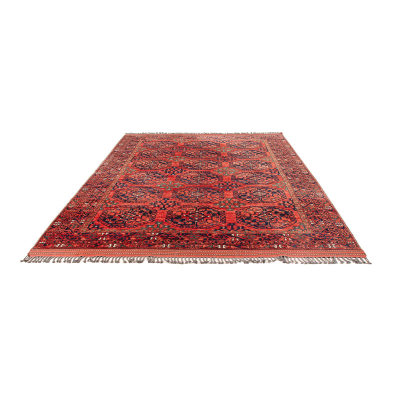 Afghan Rug - Kunduz - 298 x 205 cm - light red