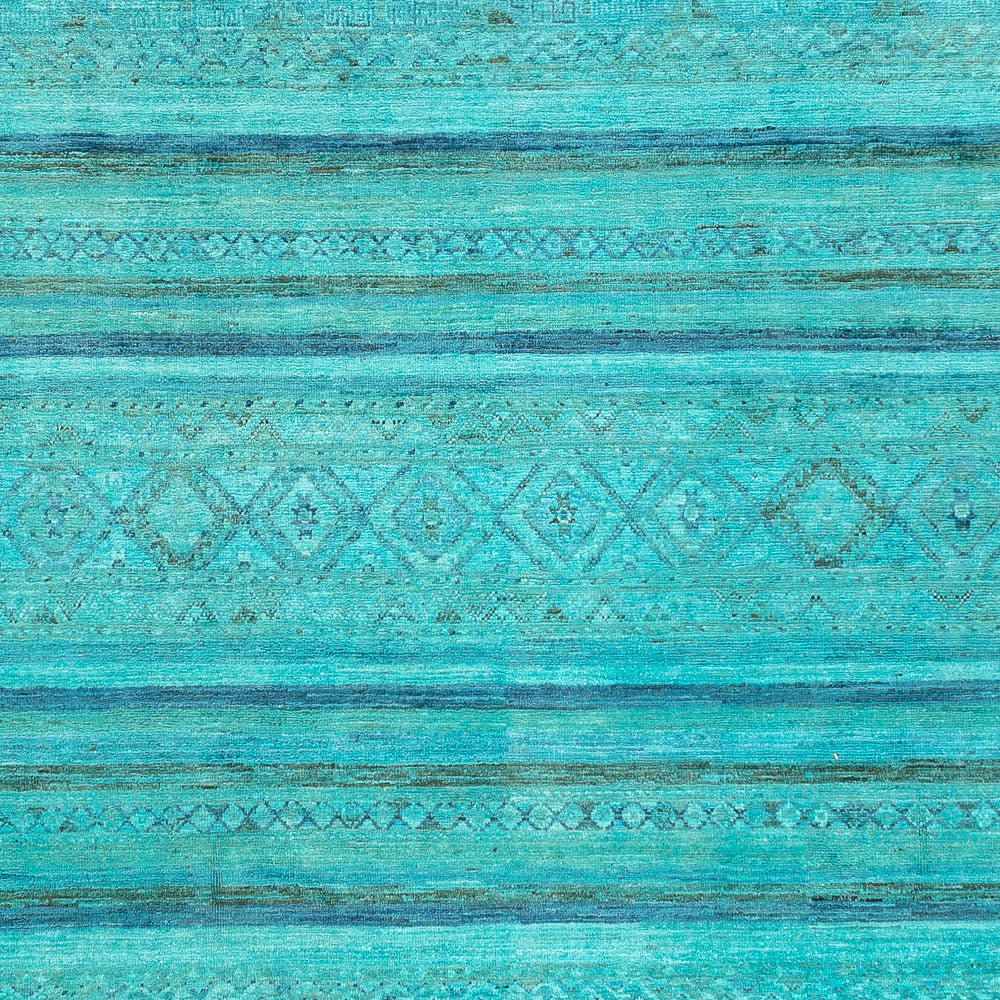 Ziegler Rug - Modern - Vintage/Overdyed - 295 x 207 cm - turquoise