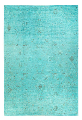 Ziegler Rug - Modern - Vintage/Overdyed - 293 x 201 cm - turquoise