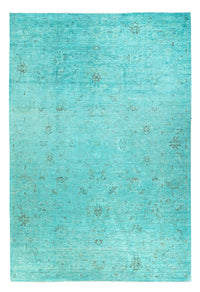 Ziegler Rug - Modern - Vintage/Overdyed - 293 x 201 cm - turquoise