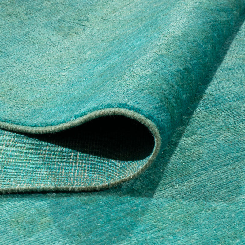 Ziegler Rug - Modern - Vintage/Overdyed - 292 x 198 cm - turquoise