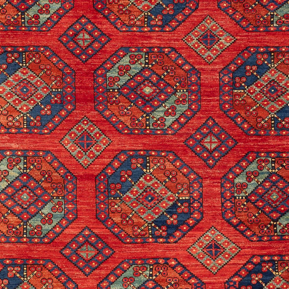 Afghan Rug - Kunduz - 305 x 209 cm - red