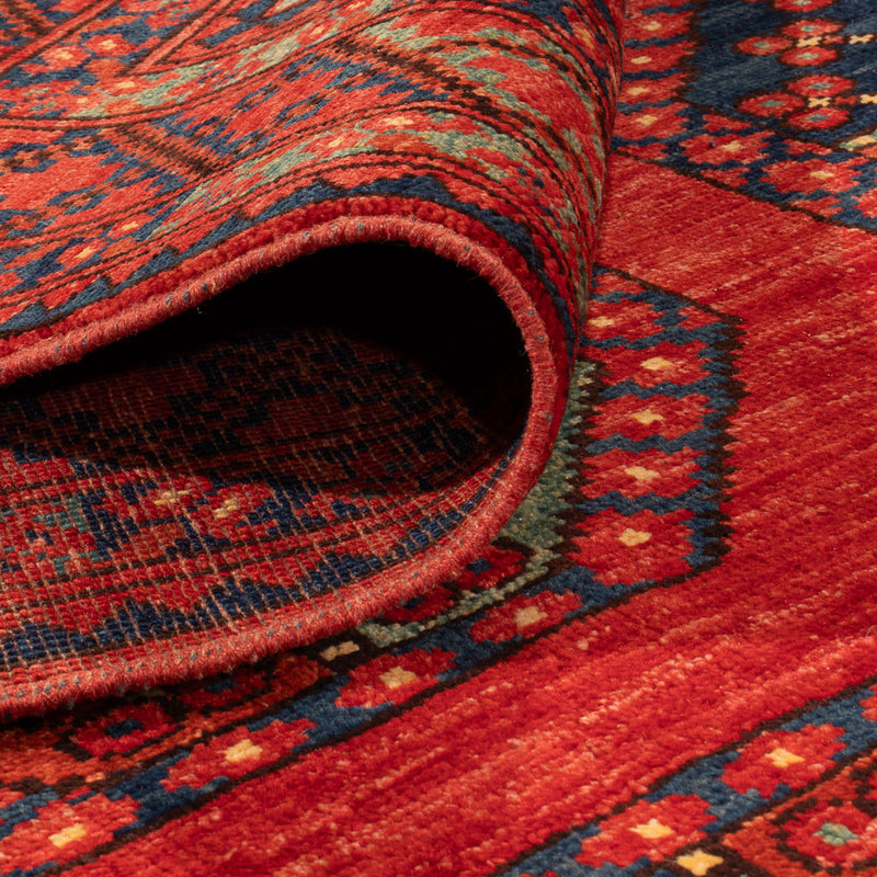 Afghan Rug - Kunduz - 305 x 209 cm - red