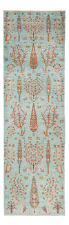 Ariana Rug 86x301cm - Oriental Rug - Runner / Light Green / 86 x 301 cm Runner
