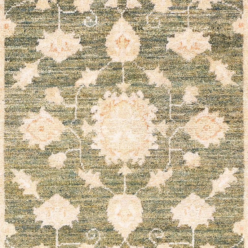 Runner Ziegler Rug - 252 x 82 cm - olive green
