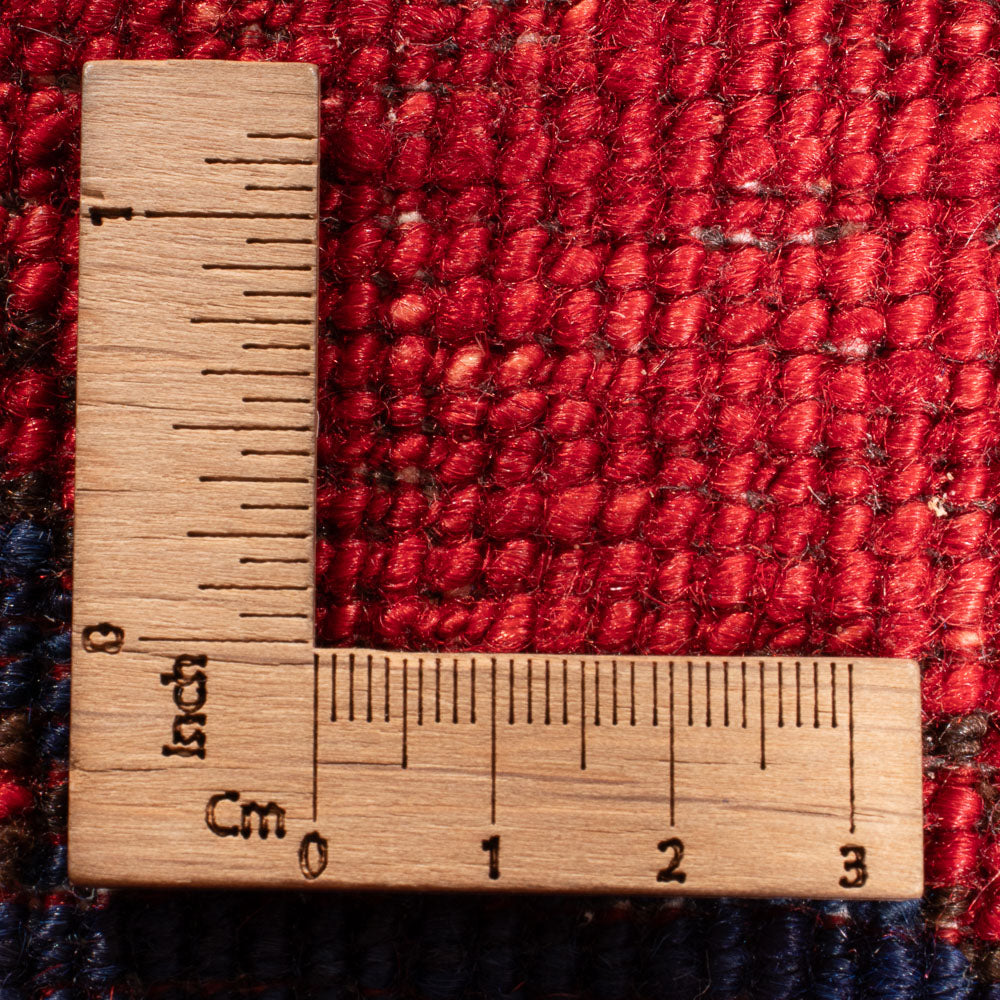 Runner Afghan Rug - Kunduz - 305 x 82 cm - red