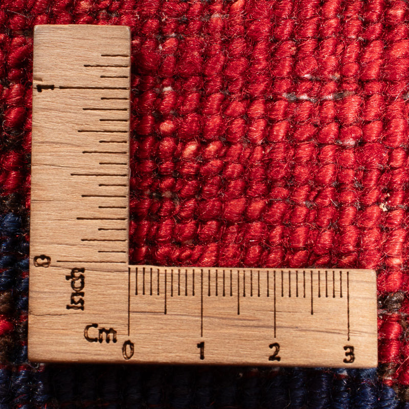 Runner Afghan Rug - Kunduz - 305 x 82 cm - red