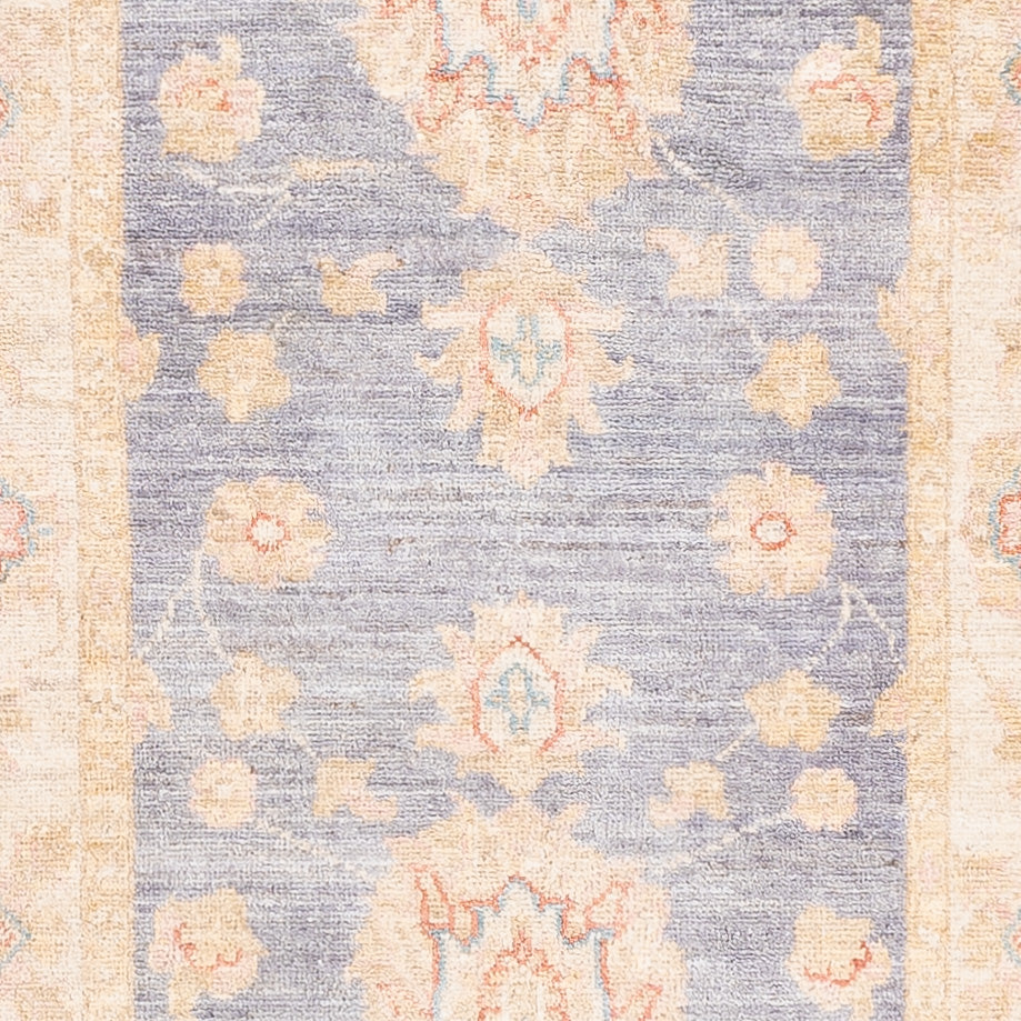 Runner Ziegler Rug - 298 x 79 cm - petrol blue
